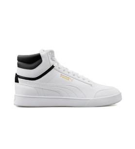 PUMA SHUFFLE MİD ERKEK SPOR AYAKKABI 38074801 T-2 (Beyaz)