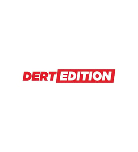 Dert Edition Oto Cam Sticker 25*4 Cm