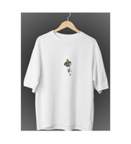 Alex De Souza Beyaz Unisex Oversize T-shirt