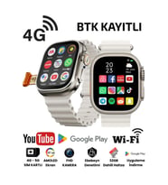 4G/5G Lite Sim Kartlı Kameralı Akıllı Kol Saati Çocuk ve Yetişkin
