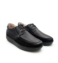 DR.COMFORT ORTOPEDİK ERKEK 10.604 BAĞCIKLI SİYAH AYAKKABI