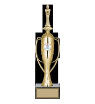 ODAK KUPA - Figürlü Kupalar - Satranç Figürlü Kupalar FG-026 C - 36 cm