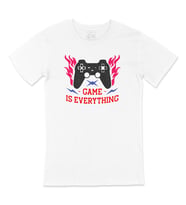 Kırmızı Game is Everything Tişört