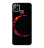 INFINIX Smart 4 5 6 Zero 8 S5 Pro Kılıf Desemli Silikon Red Moons 1747
