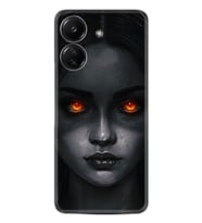 Xiaomi Redmi 13c Kılıf Desenli Silikon Platinium Series Dark Woman 1887