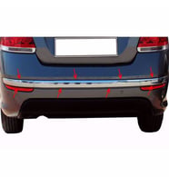 Fiat Linea Krom Arka Tampon Çıtası 2012 Ve Üzeri (Gri)