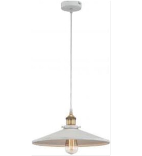 Rys Retro Metal Beyaz Dekoratif Kafe Mutfak Rusrik Sarkıt Avize (Burnt Olive)