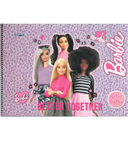 GIPTA BARBIE SPİRALLİ RESİM DEFTERİ 15YP. 24x35