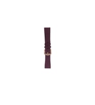 Fro LW38-43 20 mm Hakiki Deri Safiano Bordo Kordon Gold Toka