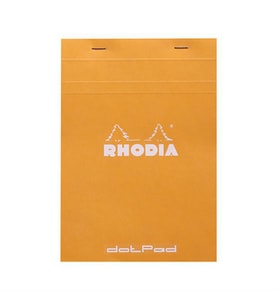 Rhodia Basic Üstten Zımbalı Bloknot A5 Dot 80Yp TuruncuRT16558