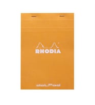 Rhodia Basic Üstten Zımbalı Bloknot A5 Dot 80Yp TuruncuRT16558