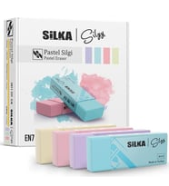 Silka Öğrenci Silgisi Pastel 20 Lİ Art.4