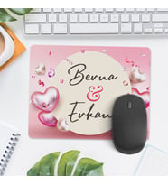 Kişiye Özel Kalbim Her An Seninle İsimli Mousepad