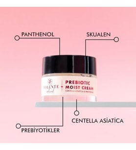 Polente - Prebiotic Moist Cream - Cica & Panthenol Yoğun Nemlendirici Prebiyotik Yüz Kremi (50 Ml)