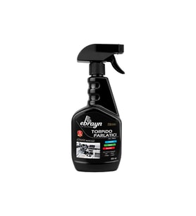 Ebrayn Torpido Parlatıcı Süt Silikon Sprey 500 ml - Anti-Statik Koruyucu ve Yenileyici