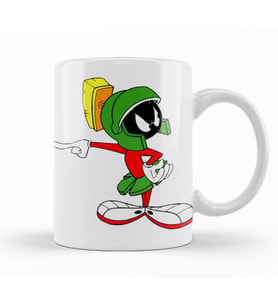 Looney Tunes Marvin The Martian Kupa Bardak Porselen
