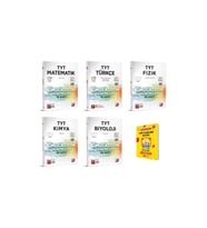 TYT Matematik Türkçe Fizik Kimya ve Biyoloji 5li Denemeleri