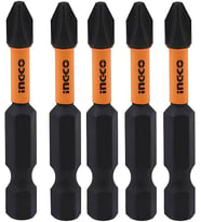 5 Adet Mıknatıslı Matkap Bits Uç Ph2 50 mm Vida Sökme 5 cm Yıldız Matkap Vidalama Ucu S2 Çeliği