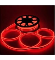 KCL016 220V Neon Led Şerit Kırmızı 100 mt