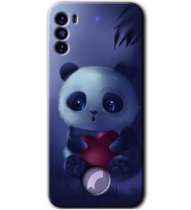Reeder S19 Max Pro S Kılıf HD Desen Baskılı Arka Kapak - Bebek Panda