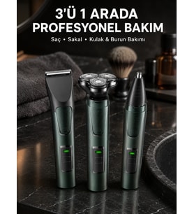 Kulak Ve Burun Başlıklı Profesyonel Tıraş Makinesi Yeni Nesil