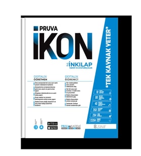 Pruva Yayınları 8. Sınıf İnkılap Tarihi Ve Atatürkçülük İkon