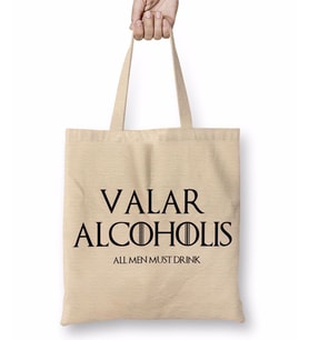 Valar Alcoholis Bez Çanta Uzun Saplı