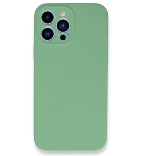iPhone 13 Pro Max Kılıf Lansman Legant Silikon - Yeşil