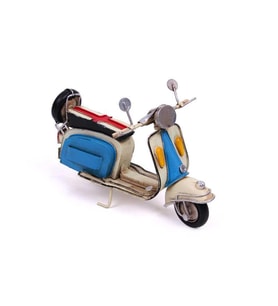 Dekoratif Metal Scooter Vintage Dekoratif Ev Ofis Hediyelik