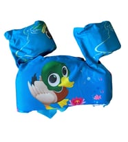 Sevimli ördek 14-25 Kg Sünger Dolgulu Çocuk Havuz Deniz Yüzdürme Yeleği, Can Yeleği Elbise, Deniz Si (Çok Renkli)