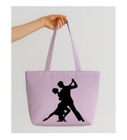 Milonga Dans Tasarım Mat Saten Çanta (Lila)