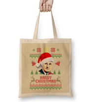 Harry S Truman Harry Christmas Bez Çanta Uzun Saplı