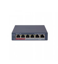 HIKVISION DS-3E1106P-EI/M 4XFE2XFE MEGABİT 45W POE SWITCH