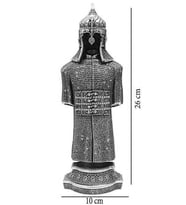 Cevşen-ül Kebir Ayetli Osmanlı Zırhlı Cevşen Dualı Biblo Zırh Gümüş Renk Ayet Obje