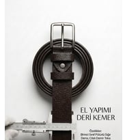 Growish GK0016 Hakiki Floter Deri Paslanmaz Toka Eni 4 Cm Köprülü Koyu Kahverengi Spor Klasik Erkek Kemer