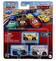 Disney Pixar Cars - Üçlü Mini Racers - Jackson Storm & Miguel Camino & Shu Todoroki