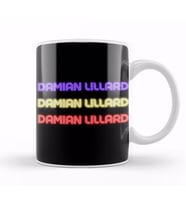Damian Lillard   Basketball gifts Vintage Retro Rainbow Quotes For BOYS AND Dad Kupa Bardak Porselen