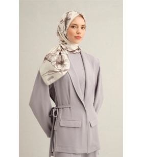 80 Armine Twill İpek Eşarp 9324D