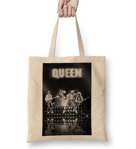 Queen Freddie Mercury 05 Bez Çanta Uzun Saplı