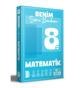 Benim Hocam Yayınları 8. Sınıf Benim Soru Bankam Matematik / Kolektif / Benim Hocam Yayınları / 9786256073975 (Çok Renkli)