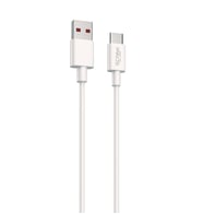 SChitec 6A 120W USB-A to Type-C Hızlı Şarj ve Data Kablosu 1m Beyaz SK002