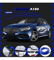 Mercedes A180 Oto Araç Kapı Koruma Fitili 5metre Parlak Mavi Renk