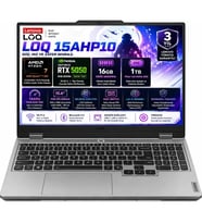 Lenovo LOQ 15AHP10 AMD Ryzen 7-250 16GB DDR5 1TB SSD RTX 5050 8GB 100W 15.6 Inç Full HD 144Hz IPS Freedos Gaming Laptop (83JG00BMTR)