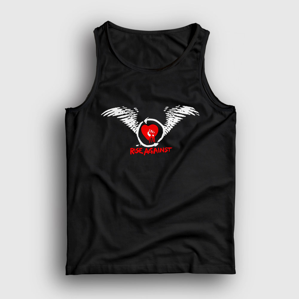 Presmono Unisex Siyah Wings Rise Against Atlet 389713tt