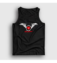 Presmono Unisex Siyah Wings Rise Against Atlet 389713tt