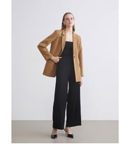LCW EVERYDAY Siyah Beli Lastikli Dokulu Kadın Pantolon