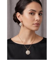 ZİRKON TAŞLI KOLYE KÜPE SET