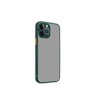 Apple iPhone 13 Pro Max Uyumlu Kılıf Zore Hux Kapak (Koyu Yeşil)