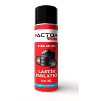 Factor360 Otomobil Araç Lastik Parlatıcı Aerosol 500 ML