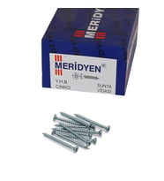 Meridyen Sunta Vidası 3.5x25mm 1000 adet (Gümüş)